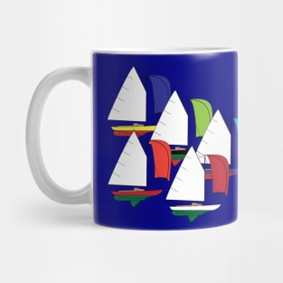 Wianno Senior Sailboats Racing Mug